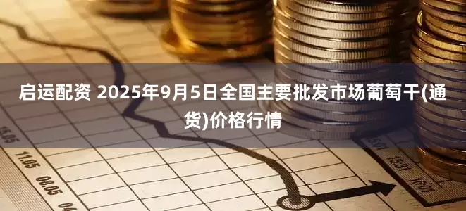 启运配资 2025年9月5日全国主要批发市场葡萄干(通货)价格行情