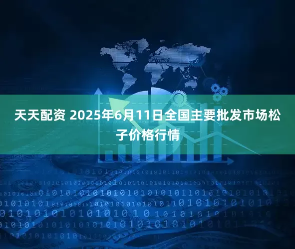 天天配资 2025年6月11日全国主要批发市场松子价格行情